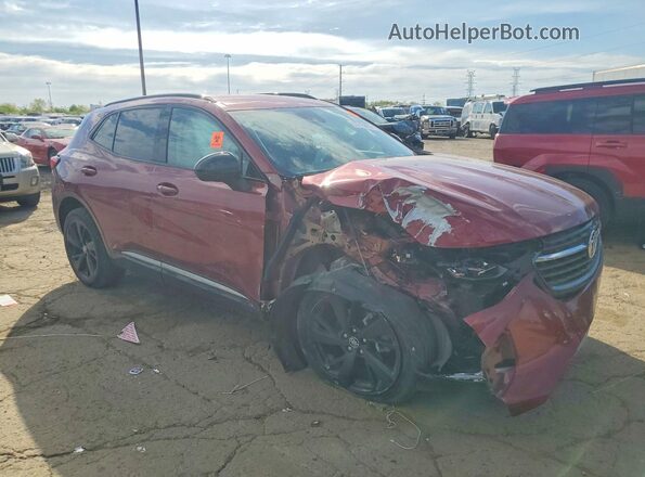 LRBFZNR41ND071757 2022 BUICK ENVISION Red Առջևի աջ