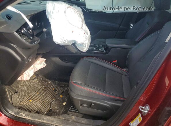 LRBFZNR41ND071757 2022 BUICK ENVISION Red Սալոնի դիմացի տեսք