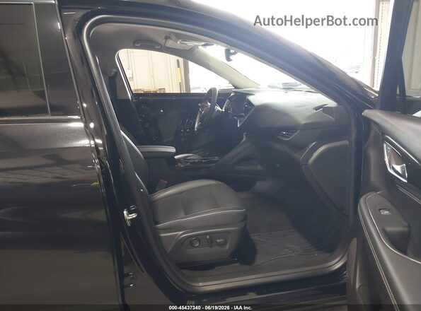LRBFZNR42MD177682 2021 BUICK ENVISION Black Front interior view