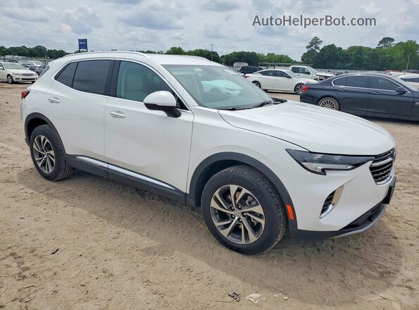 LRBFZNR43ND032295 2022 BUICK ENVISION Белый Передняя правая четверть