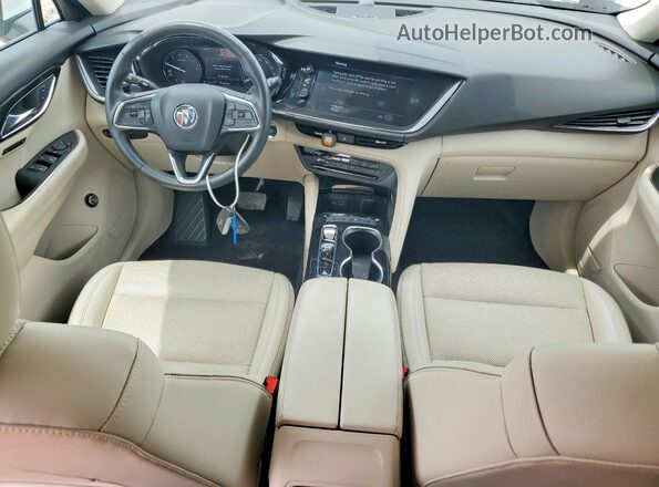 LRBFZNR43ND032295 2022 BUICK ENVISION Белый Вид панели приборов