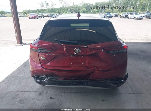 LRBFZNR43ND065376 2022 BUICK ENVISION Burgundy 