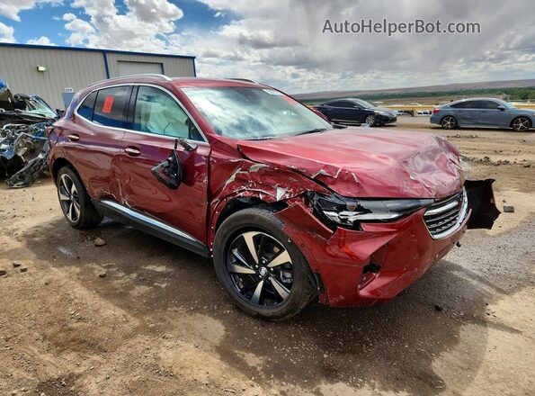 LRBFZNR45ND022190 2022 BUICK ENVISION Red Front right