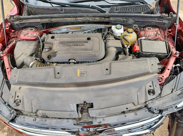 LRBFZNR45ND022190 2022 BUICK ENVISION Red Rear interior view