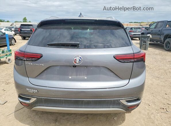 LRBFZNR46MD053124 2021 BUICK ENVISION Серебряный Вид сзади