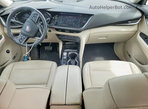 LRBFZNR46MD053124 2021 BUICK ENVISION Серебряный Вид панели приборов