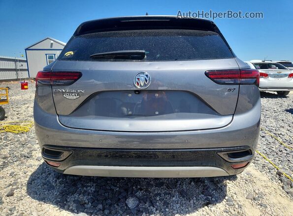 LRBFZNR46ND033263 2022 BUICK ENVISION Серый Вид сзади