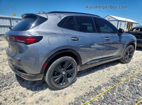 LRBFZNR46ND033263 2022 BUICK ENVISION Серый Задняя правая четверть