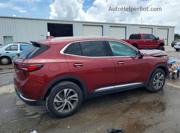 LRBFZNR47MD072958 2021 BUICK ENVISION Burgundy Tył prawy