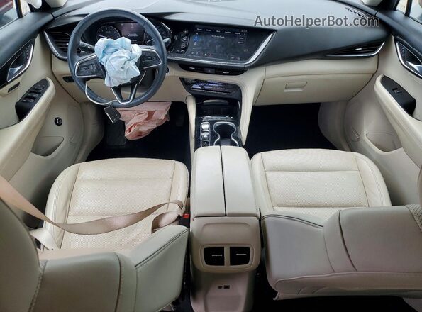 LRBFZNR47MD072958 2021 BUICK ENVISION Burgundy Widok deski rozdzielczej