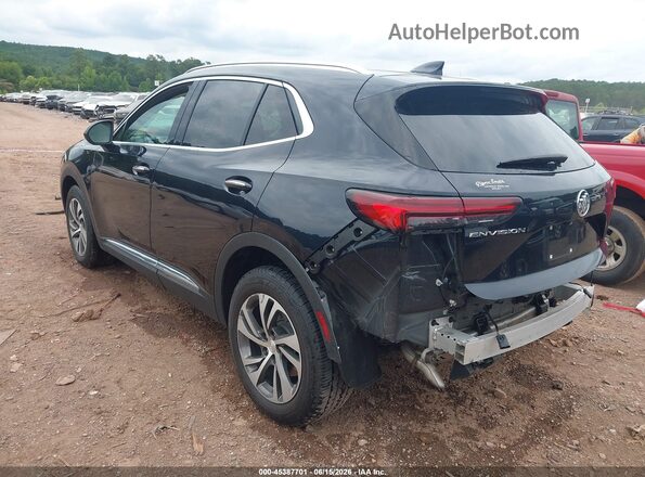 LRBFZNR47MD142281 2021 BUICK ENVISION Black Tył lewy