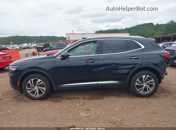 LRBFZNR47MD142281 2021 BUICK ENVISION Black Widok wnętrza 360 stopni