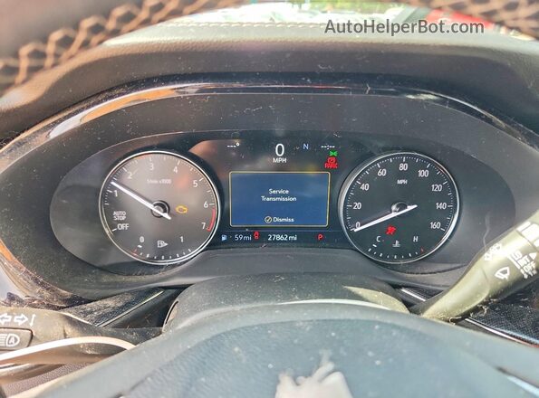 LRBFZNR47PD035641 2023 BUICK ENVISION Gray Widok zestawu wskaźników