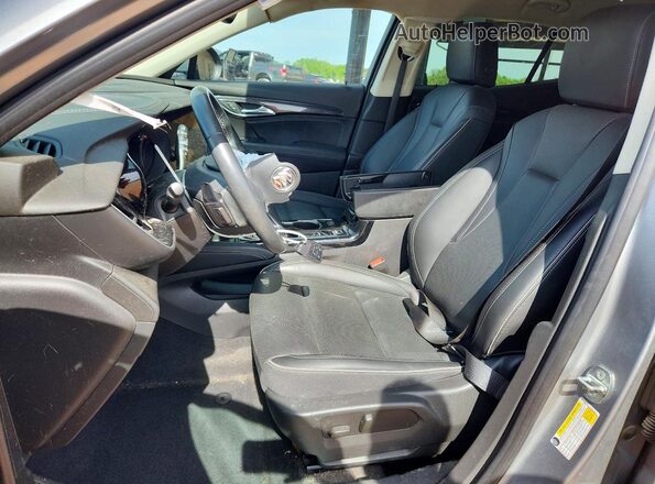 LRBFZNR47PD035641 2023 BUICK ENVISION Gray Widok wnętrza z przodu