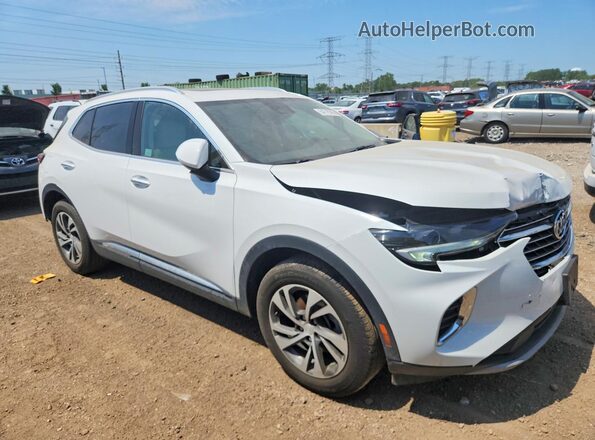 LRBFZNR48MD077361 2021 BUICK ENVISION White Front right