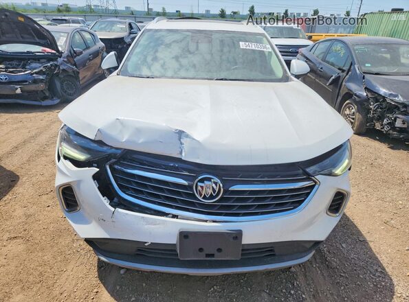 LRBFZNR48MD077361 2021 BUICK ENVISION White Front view