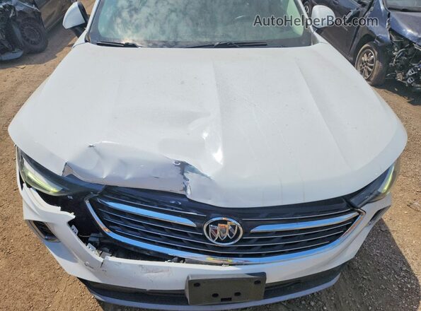 LRBFZNR48MD077361 2021 BUICK ENVISION White Rear interior view