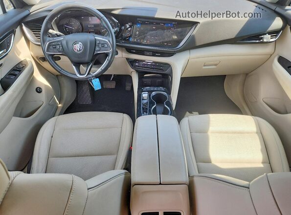 LRBFZNR48MD077361 2021 BUICK ENVISION White Dashboard view
