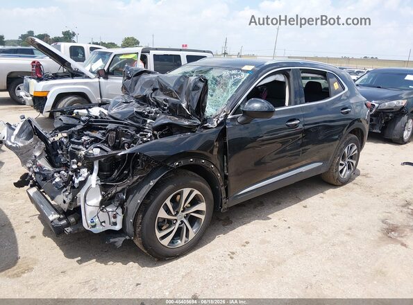 LRBFZNR48PD055820 2023 BUICK ENVISION Black Vista tres cuartos delantera izquierda
