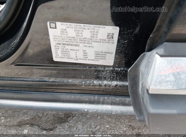 LRBFZNR48PD055820 2023 BUICK ENVISION Black Vista del compartimento del motor