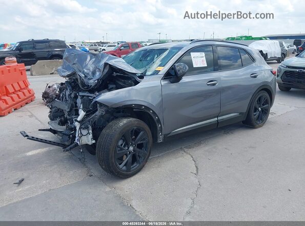 LRBFZNR49ND121207 2022 BUICK ENVISION Gray Przód lewy