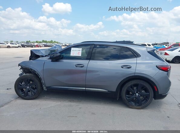 LRBFZNR49ND121207 2022 BUICK ENVISION Gray 