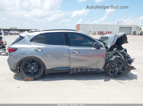 LRBFZNR49ND121207 2022 BUICK ENVISION Gray Widok wnętrza 360 stopni