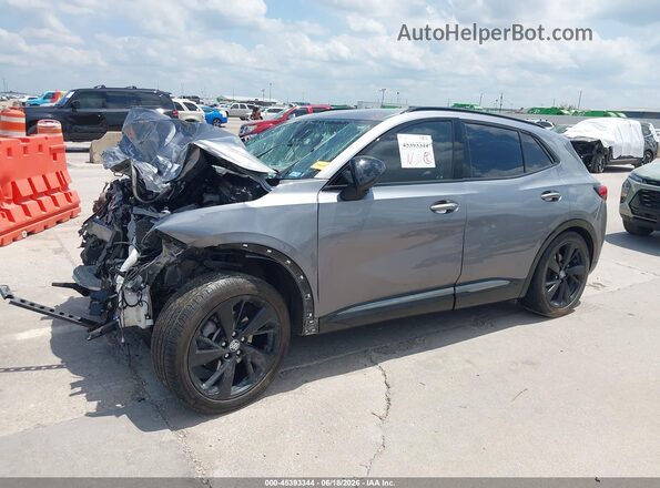LRBFZNR49ND121207 2022 BUICK ENVISION Gray 