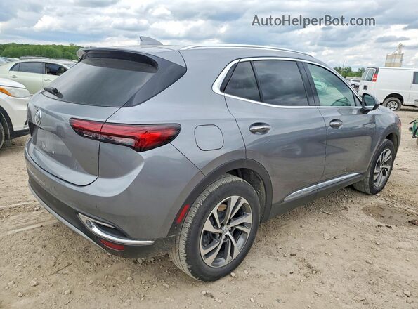 LRBFZNR49ND129159 2022 BUICK ENVISION Gray Trasero derecho