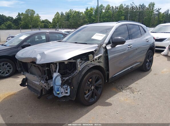 LRBFZNR4XPD057181 2023 BUICK ENVISION Gray Front view
