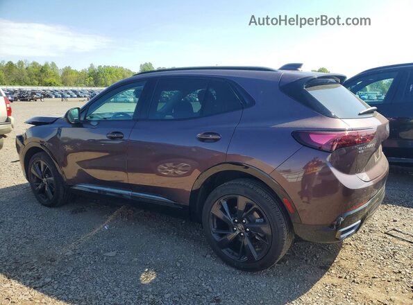 LRBFZPE40RD045206 2024 BUICK ENVISION Purple Rear left