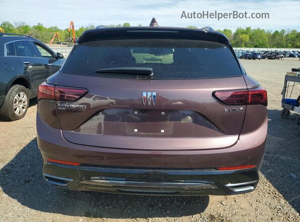 LRBFZPE40RD045206 2024 BUICK ENVISION Purple Rear view