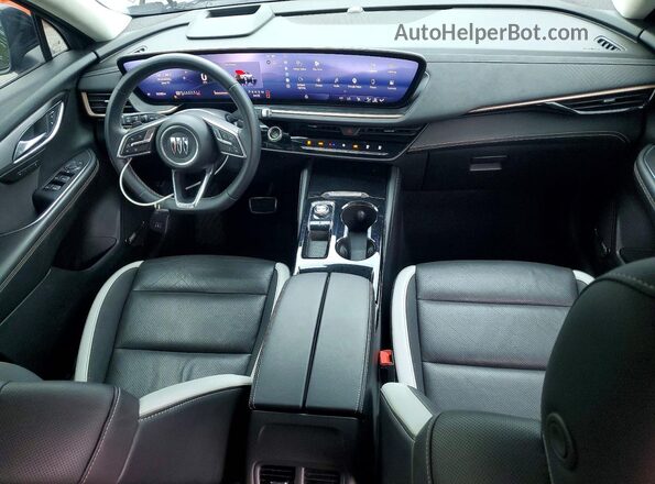 LRBFZPE40RD056514 2024 BUICK ENVISION Black Առջևի վահանակի տեսք