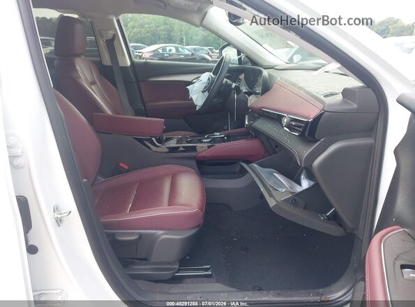 LRBFZPE46RD014199 2024 BUICK ENVISION White Widok wnętrza z przodu