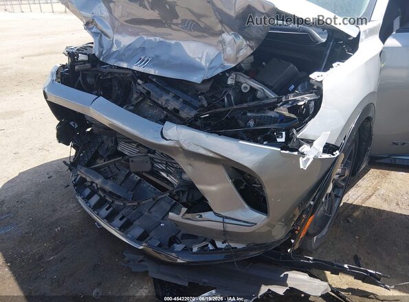 LRBFZPE49RD015993 2024 BUICK ENVISION Gray Widok z przodu