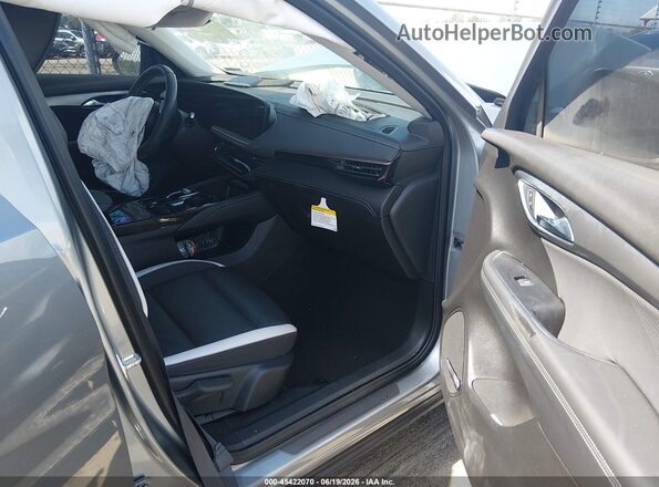 LRBFZPE49RD015993 2024 BUICK ENVISION Gray Widok wnętrza z przodu