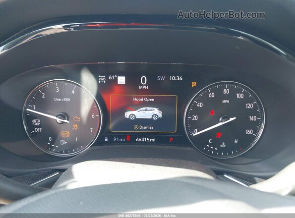 LRBFZPR41MD192055 2021 BUICK ENVISION White Widok tylnych siedzeń