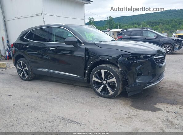 LRBFZPR42MD193568 2021 BUICK ENVISION Black Вид спереду
