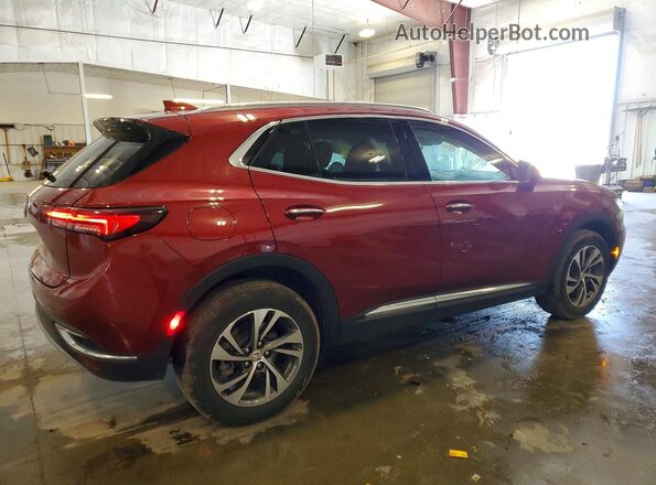 LRBFZPR43ND065907 2022 BUICK ENVISION Maroon უკანა მარჯვენა