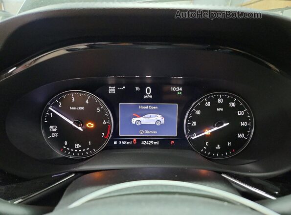 LRBFZPR45PD017912 2023 BUICK ENVISION Black Instrument cluster view