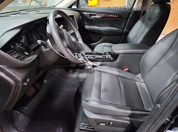 LRBFZPR45PD017912 2023 BUICK ENVISION Black Front interior view