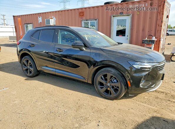 LRBFZPR45PD230973 2023 BUICK ENVISION Black Front right