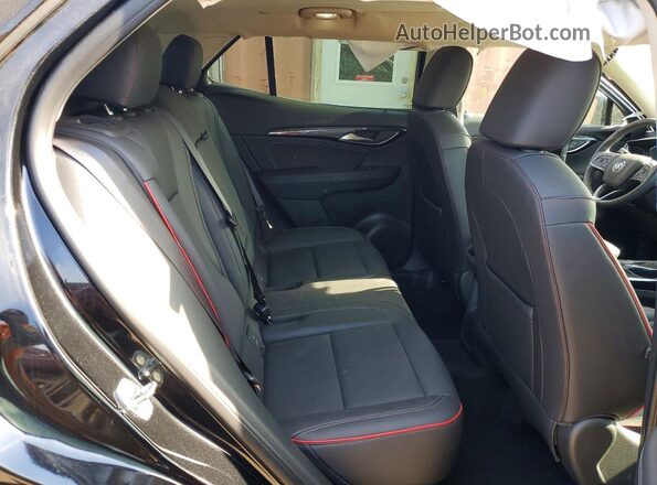 LRBFZPR45PD230973 2023 BUICK ENVISION Black Rear seats view