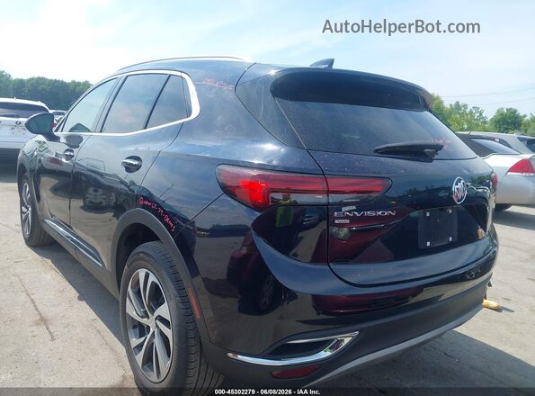 LRBFZPR46MD074566 2021 BUICK ENVISION Blue Rear left