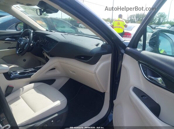 LRBFZPR46MD074566 2021 BUICK ENVISION Blue Front interior view