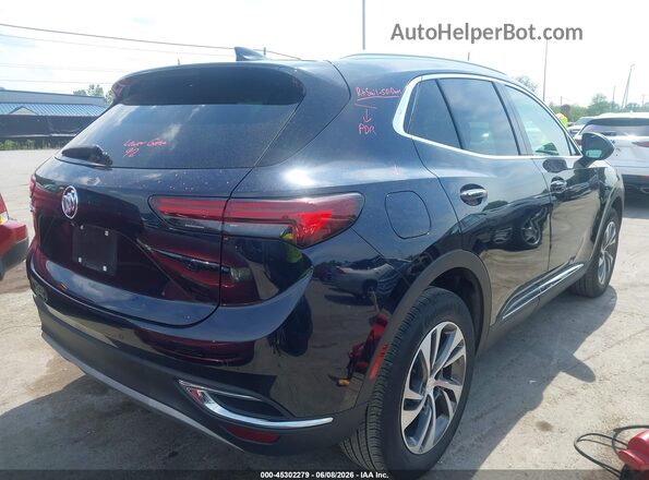 LRBFZPR46MD074566 2021 BUICK ENVISION Blue Rear right