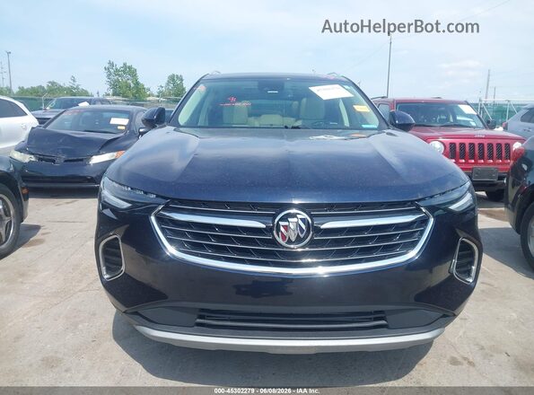 LRBFZPR46MD074566 2021 BUICK ENVISION Blue Instrument cluster view