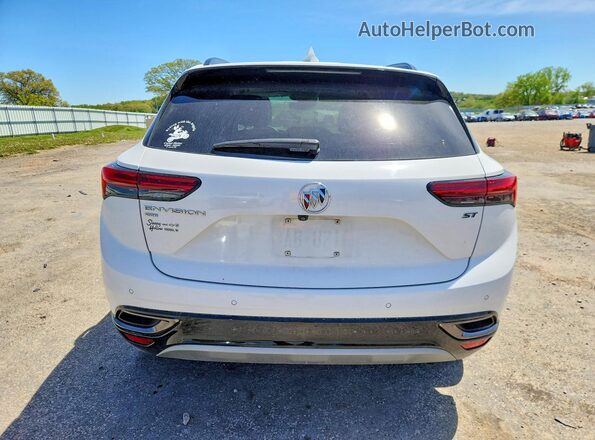 LRBFZPR47PD036624 2023 BUICK ENVISION White Հետևի տեսք