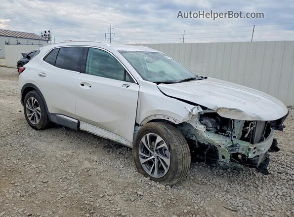 LRBFZPR47PD201040 2023 BUICK ENVISION White Передня права чверть