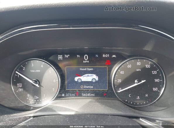 LRBFZPR49MD086050 2021 BUICK ENVISION Gray Вид задніх сидінь